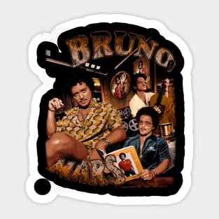 Bruno Mars Vintage Sticker